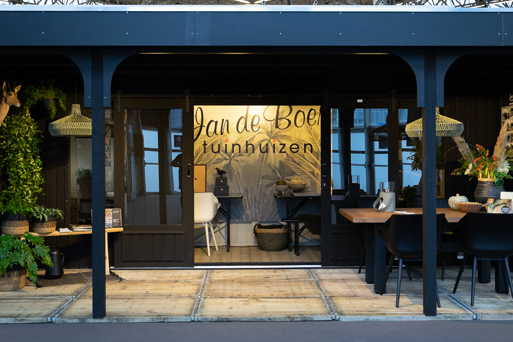 Tuinhuis als kantoor